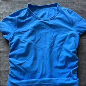 Lululemon Athletica Short Sleeve Tee in Blue